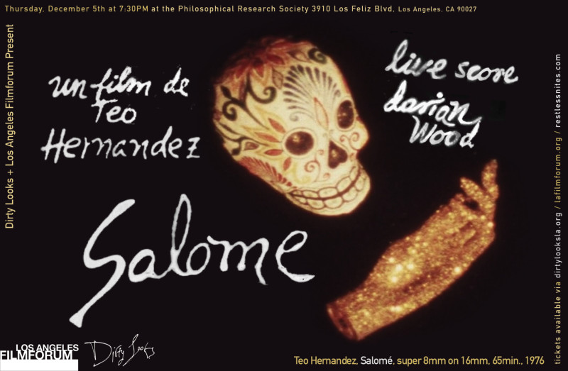 Salomé, a film by Teo Hernandez. Live score by Dorian Wood